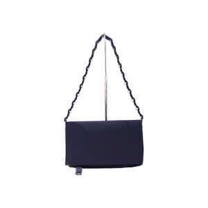 FERRAGAMO Chain Pochette Black Shoulder Bag